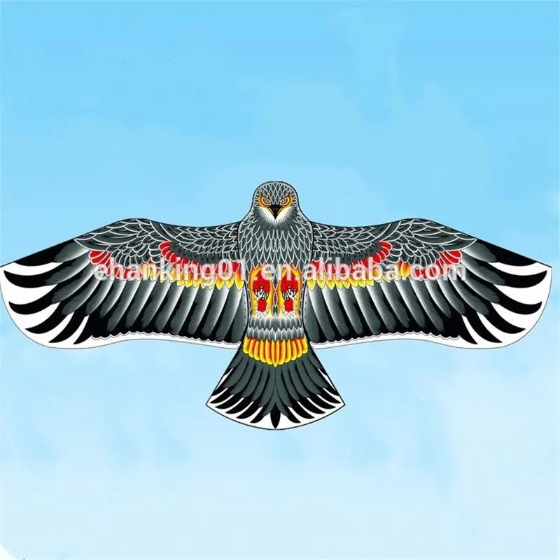 Flat Eagle Kite Children Flying Bird Kites Windsock Outdoor Toys Garden Cloth Toys For Kids Gift
