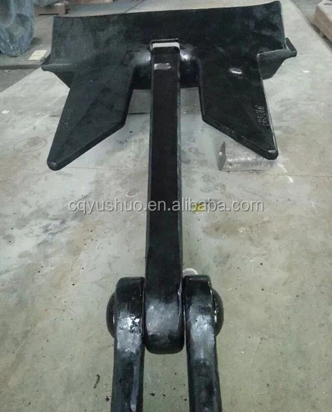 Marine Boat Steel AC-14 HHP Stockless Anchor(High Holding Power)