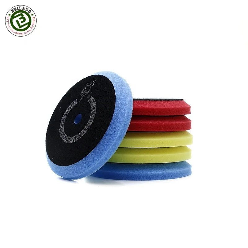 
150mm Red Polishing Sponge Pad Buffer Pad For Car Waxing Finishing 