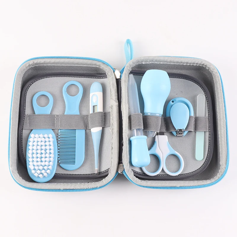 Low MOQ wholesale 8pcs tools safty use infant nail care kit oem baby care kit (62489935786)