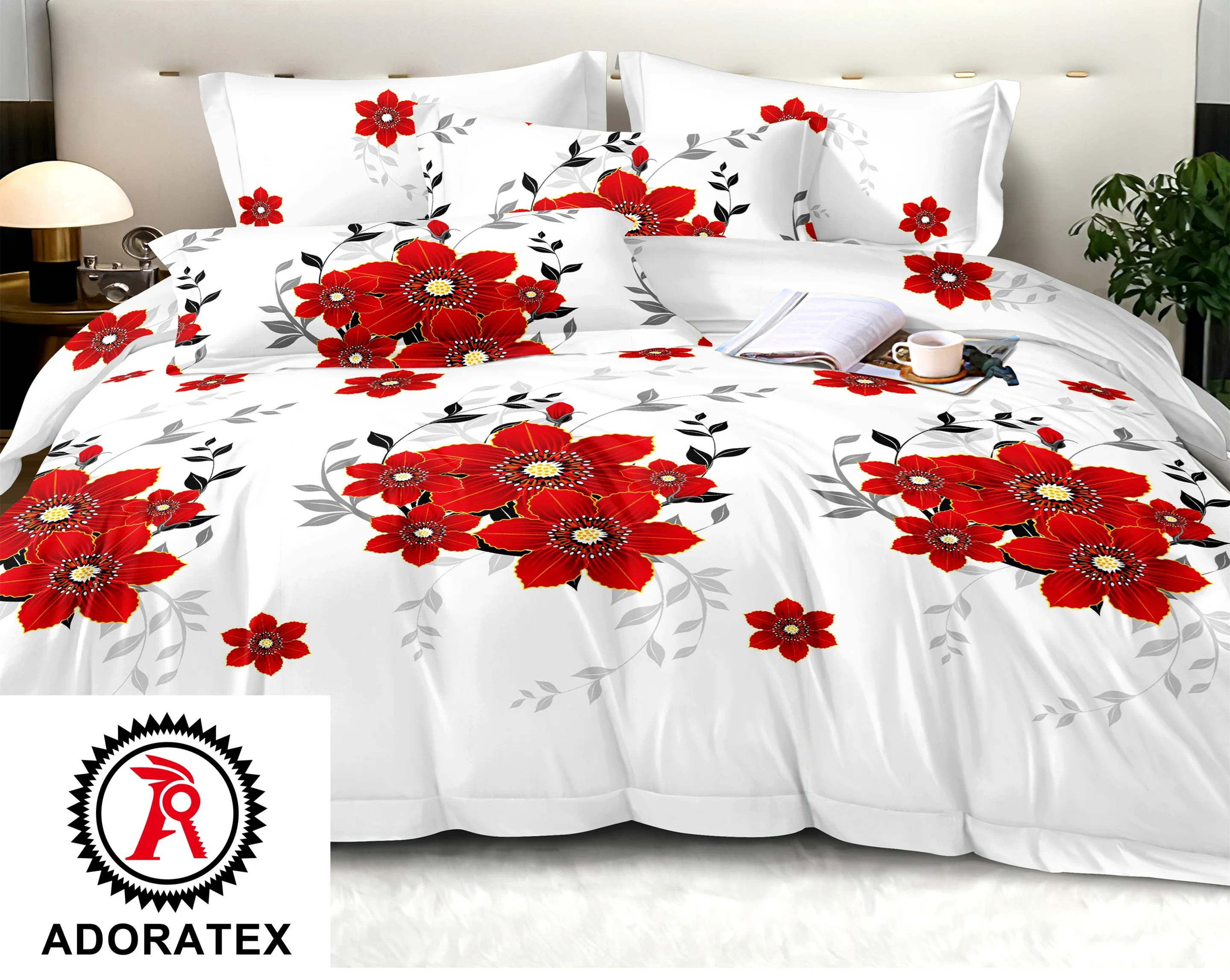 Draps De Lit En Coton Ensemble De Literie Comforter Bed Set  Bedding Duvet Covers Sets Cotton For King Size Bed