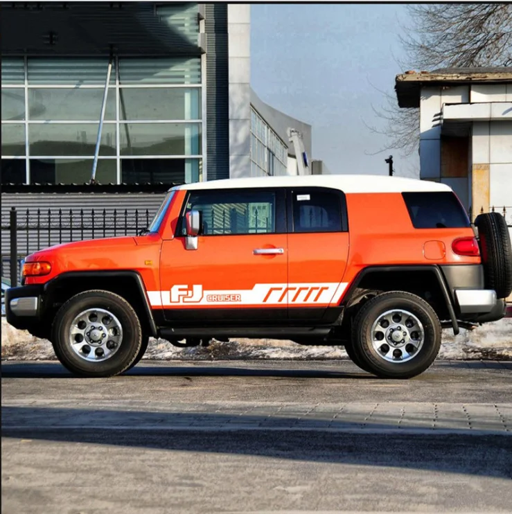 It is suitable for the decoration of Toyota Cruze Toyota-FJ CRUISER side skirt scratch