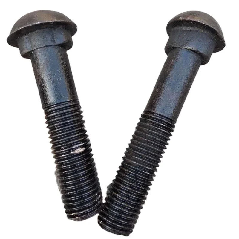 Силовые овальные шеи ковки железной дороги рыбы эллиптические шеи трековые болты