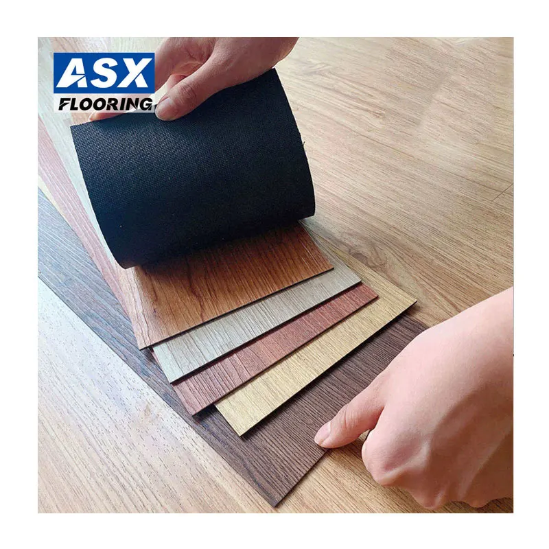 Wear Resistant Dry Back Vinyl Flooring Waterproof Fireproof Lvp Lvt Dry Back Flooring Customize