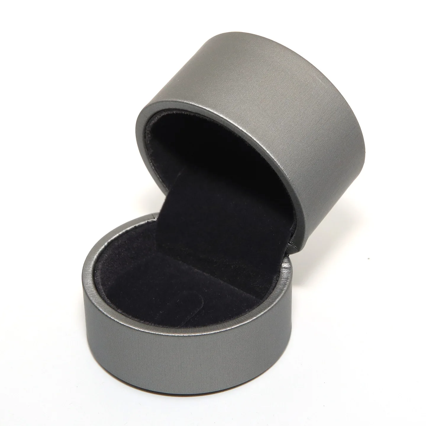 Wholesale New Design Hot Sale Pu Leather Semicircle Necklace Box Custom Velvet Ring Box Jewelry Set Box With Logo