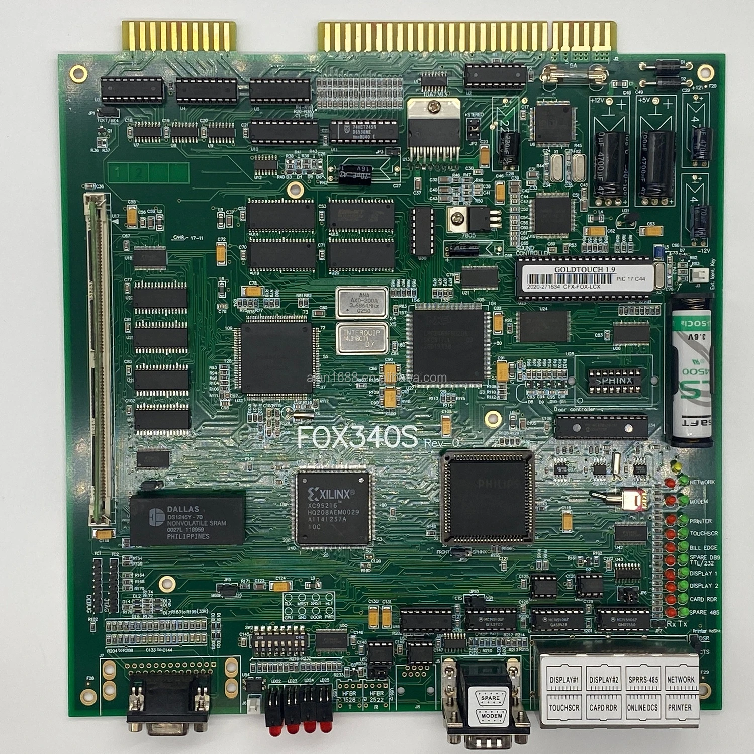 Stock!! High quality Fox340 FOX340S  Gold Touch Board