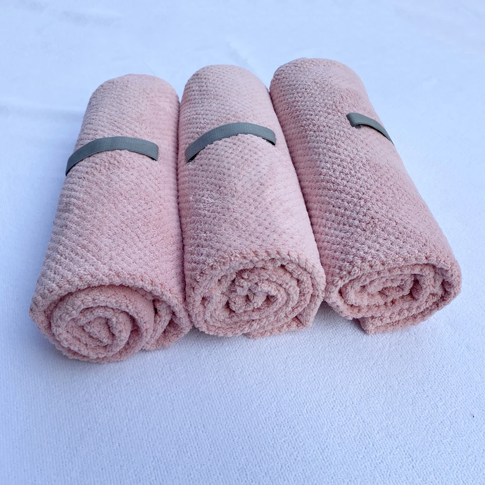 Amazon best seller DIY pano microfibra bamboo hair towel disposable hair salon towel hair salon towel
