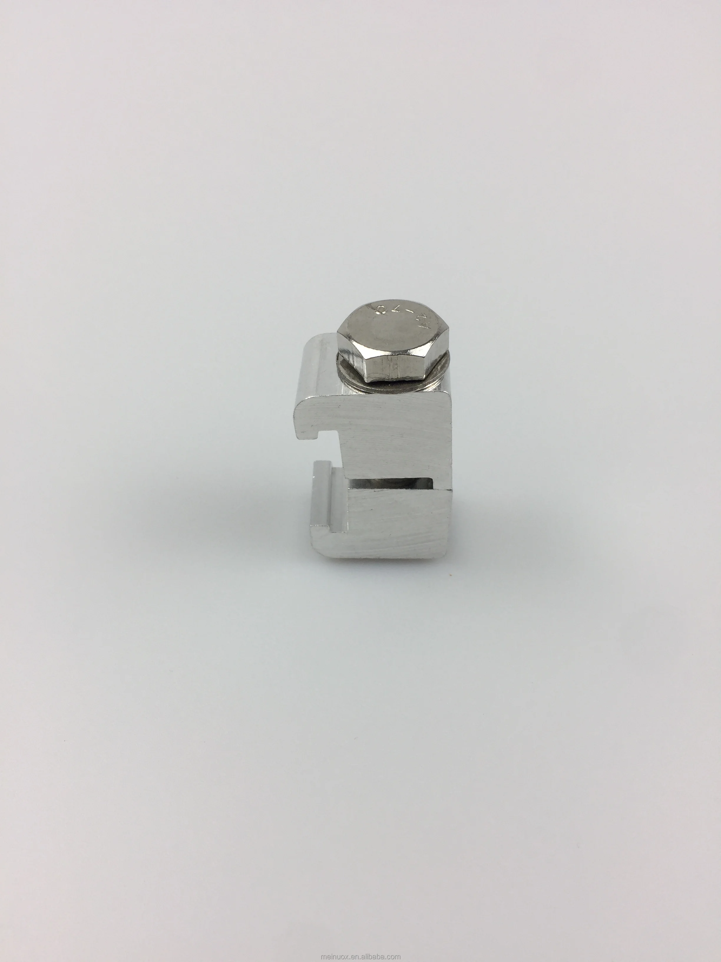 KF vacuum double wall clamp Aluminium