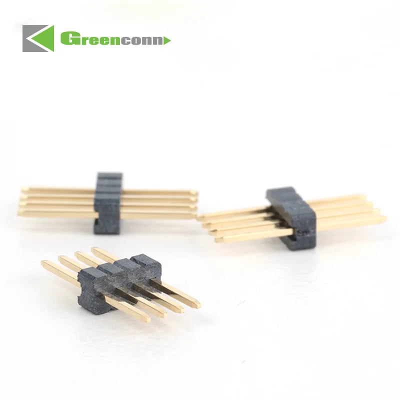 Pin header connector 2mm pitch 8 pin pcb stack header male board to board strip header Single Row DIP straight vertical samtec
