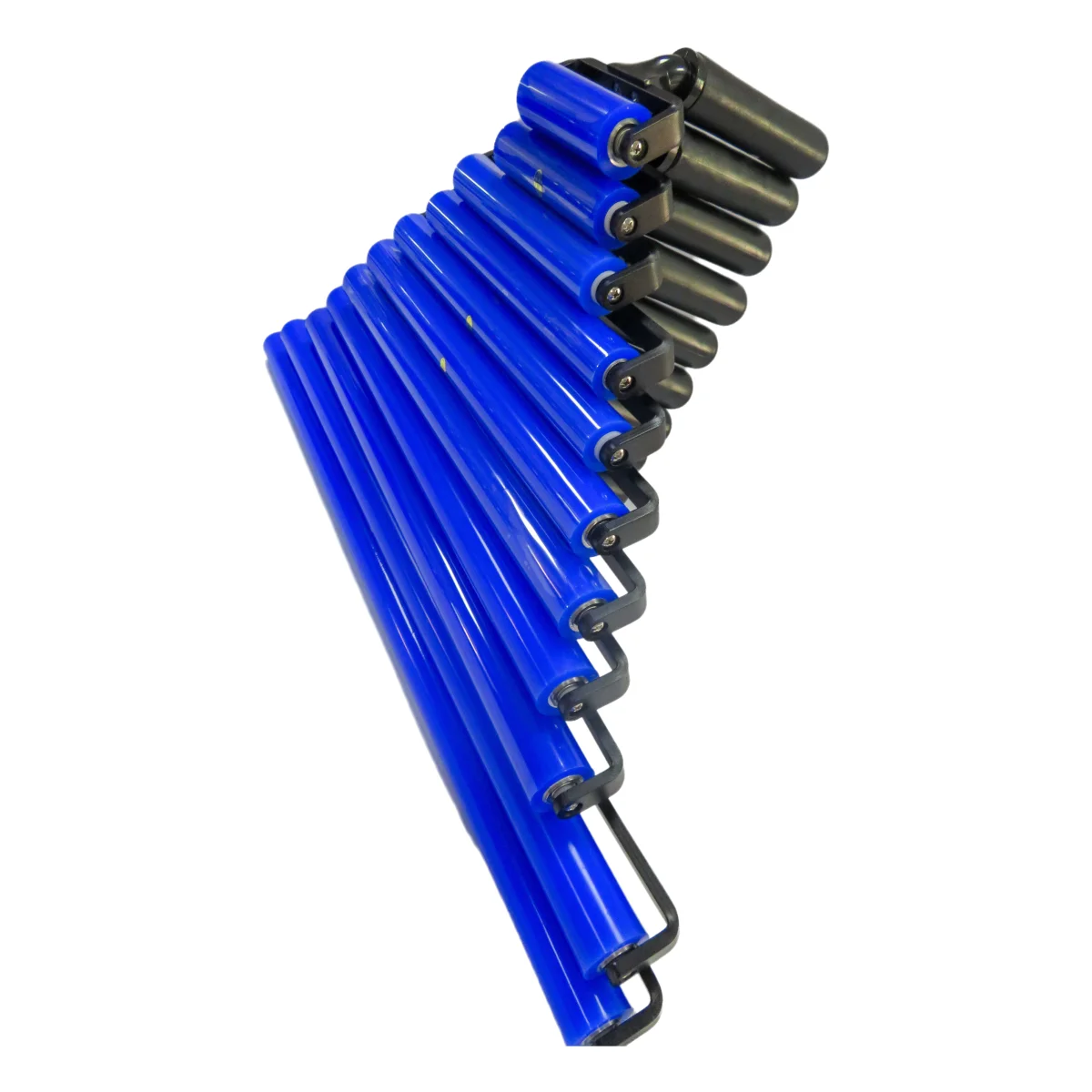Factory direct supply 4 to 32 inch can be customized reusable plastic handle silicone roller for cleanroom and pcb available