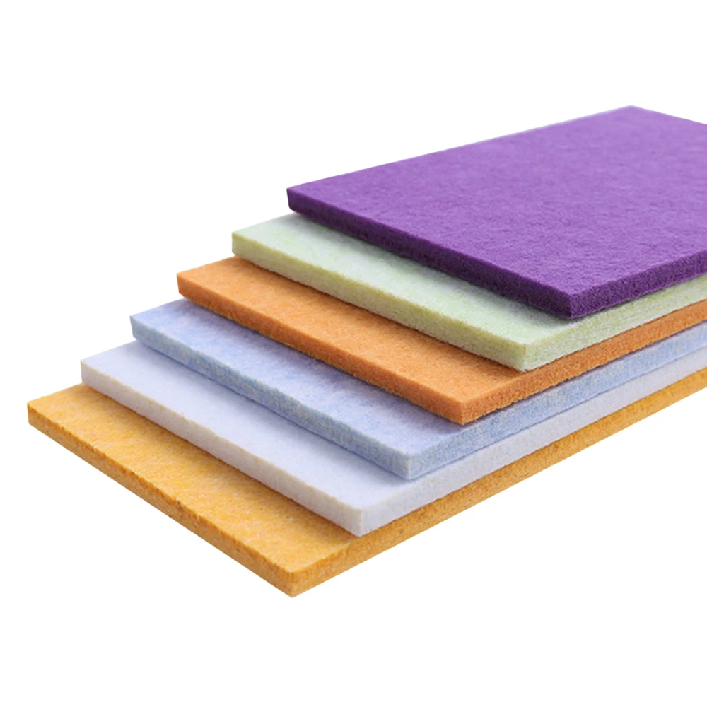 Can Splice Multiple Patterns Pet Sound 100% Polyester Fiber Sound Insulation Boards