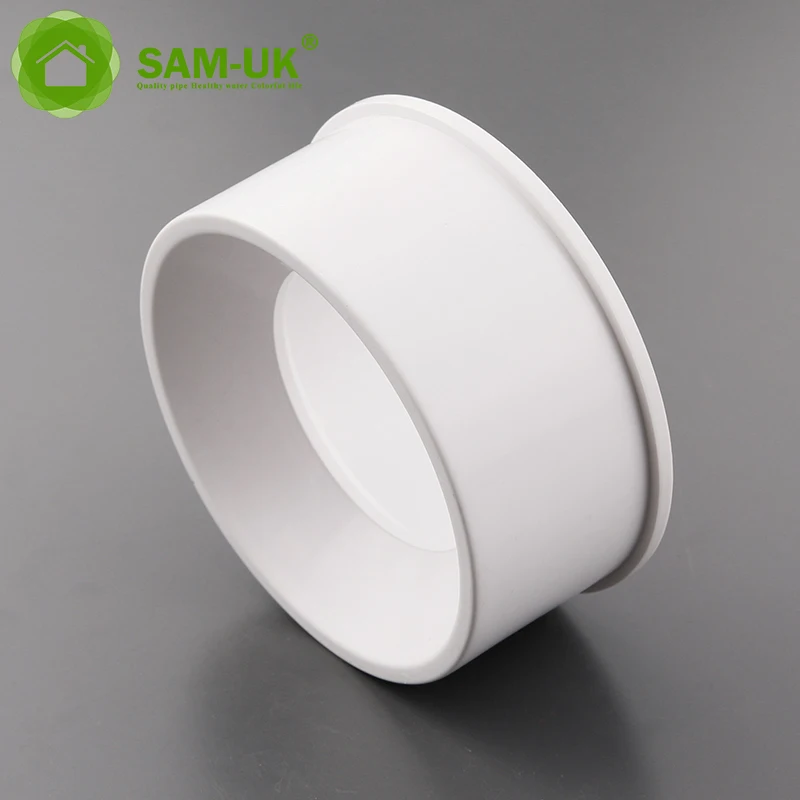 Заводской дизайн оптовая продажа прочная защита окружающей среды 4-дюймовый пластиковый Соединительный адаптер для труб переходная втулка