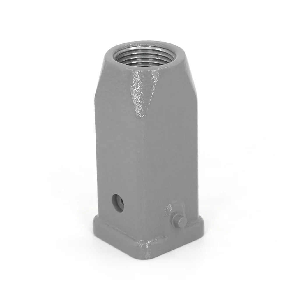 ZJHK H3A-TE-2B Top Entry Aluminium Die-Cast Material Hoods, Replace Harting Connector