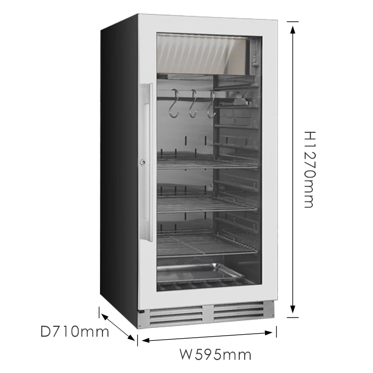 233 Liter Home Use Steakager Beef Dry Ager Cabinet Dry Aging Refrigerator