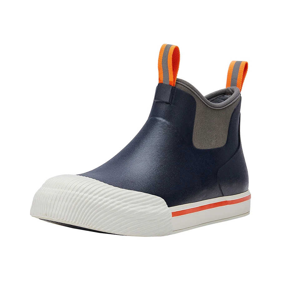 Customized Deck Shoes Mens Boys Summer Winter Marine Sailing Waterproof Deck Rubber Boots