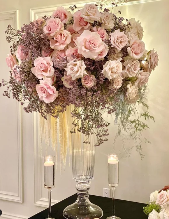 BL210604-1 Wholesale Glass Vases Home Wedding Decoration Glass Clear Vase