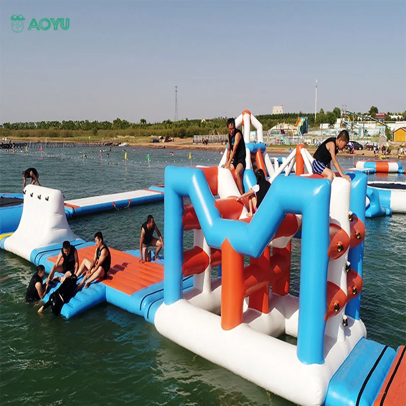 Aqua Park Water Sports Activity Floating Inflatable Water Park Inflatable Water Obstacle for Pool Toys