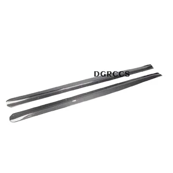 For BMW M2 F87 2015-2023 Coupe 3D Style Side Skirt True Carbon Fiber Side Skirt Side wings