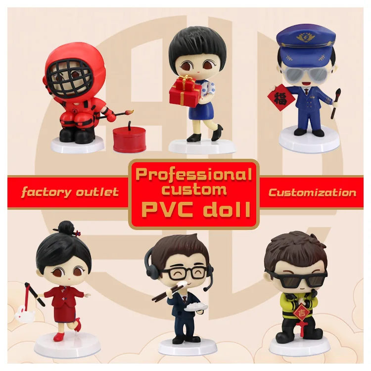 OEM design custom made pvc fancy anime toy figurine toy