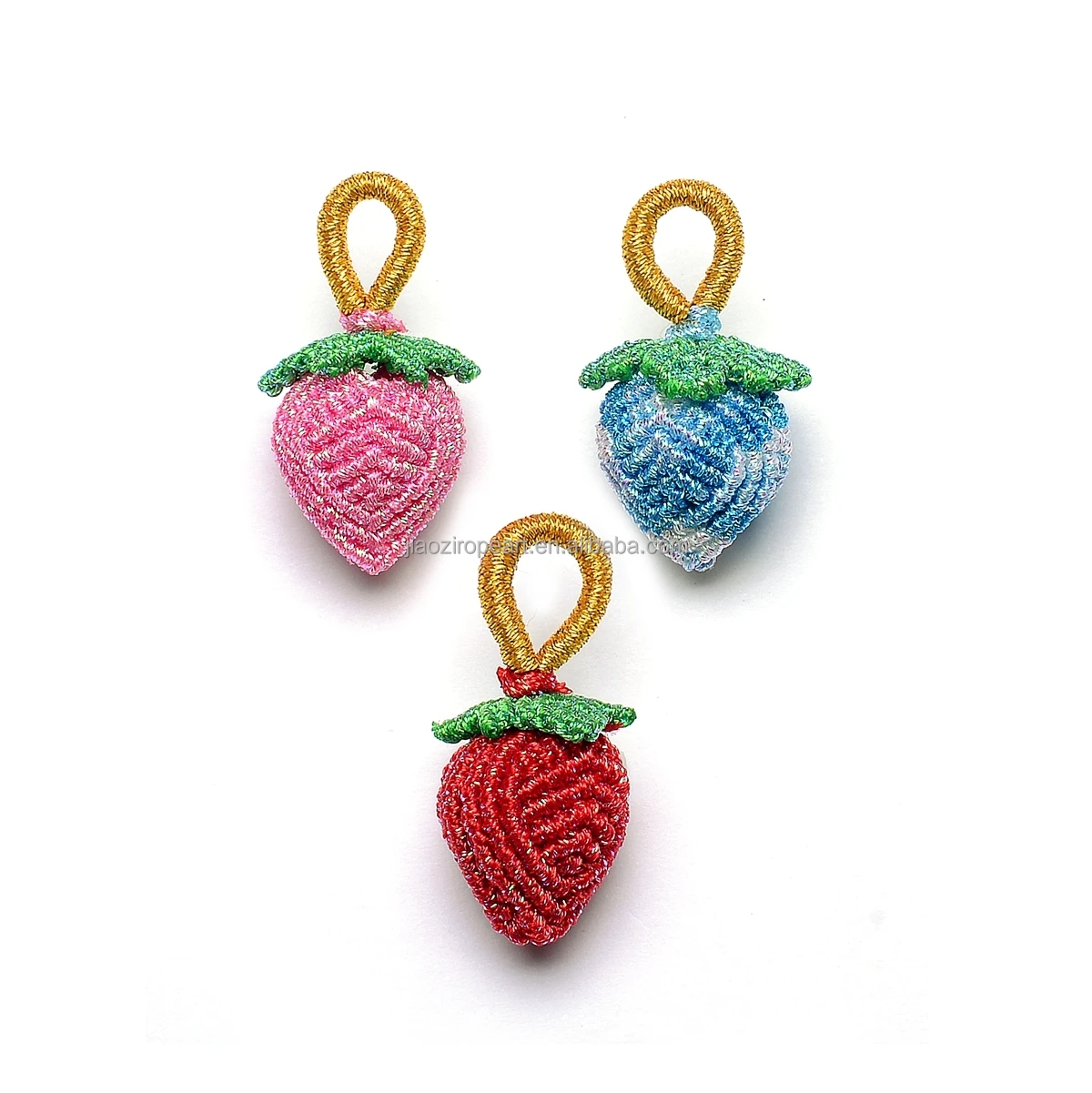 Hand-Woven Strawberry Charm Bracelet Colorful Pearl DIY Accessories Trendy Bangles Gift Fashion String Bracelets