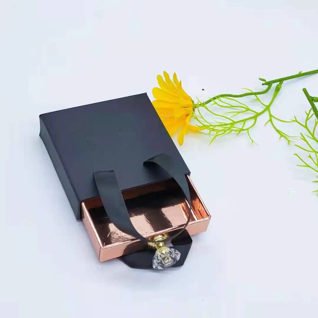 Custom logo paper square triangle empty eyelash tray plastic luxury packaging box 2019 cardboard with mirror glitter wholesale