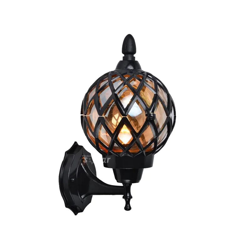 Электрический настенный светильник, светодиодный наружный водонепроницаемый садовый настенный светильник