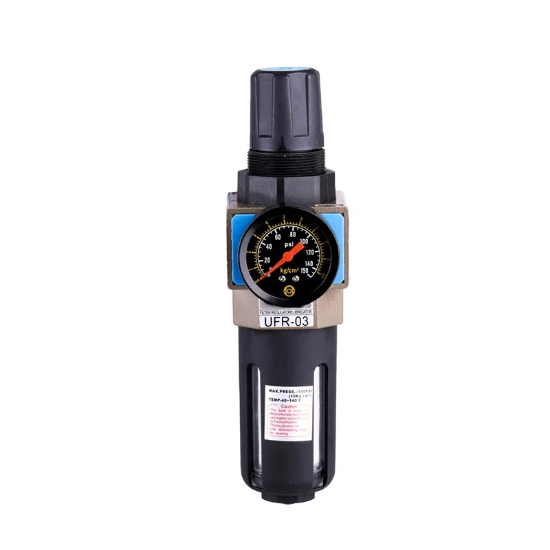 UFR series oil water separator air filter air source treatment combination air filter regulator pressure reducer