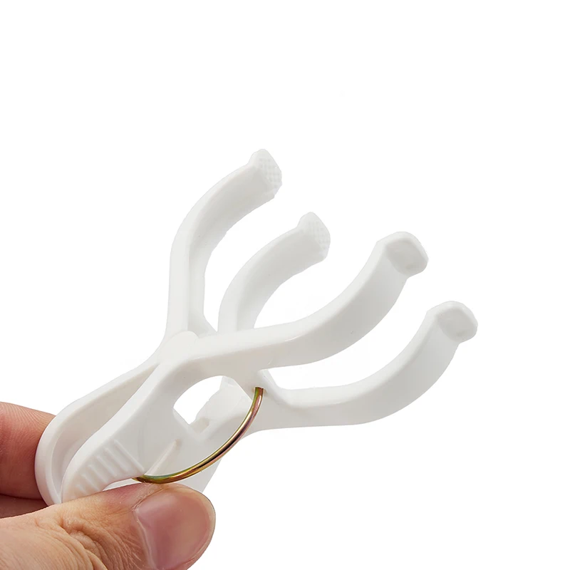 Hanser PS-38 High Quality Household Clothes Pegs Plastic Retainer Hanger Clips Clothespin Windproof Clips For Drying Quilt
