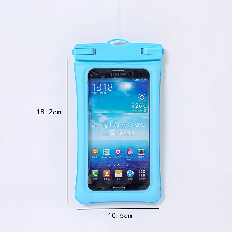 Wholesale Price Water Proof Mobile Phone Bag Cover Floating PVC Waterproof Phone Case Pouch Dry Bag For Swimming Diving
