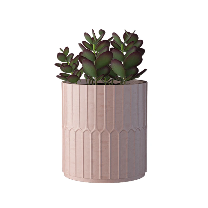2023 New Wholesale OEM Small Mini Colorful Concrete Cement Succulent Plant Pot