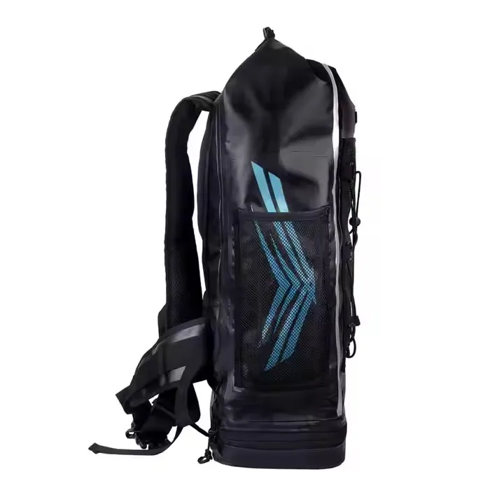 Custom Logo Beach Floating Camping Backpack Waterproof Swimming 500D Durable Dry Bag with extendable bottom compartment