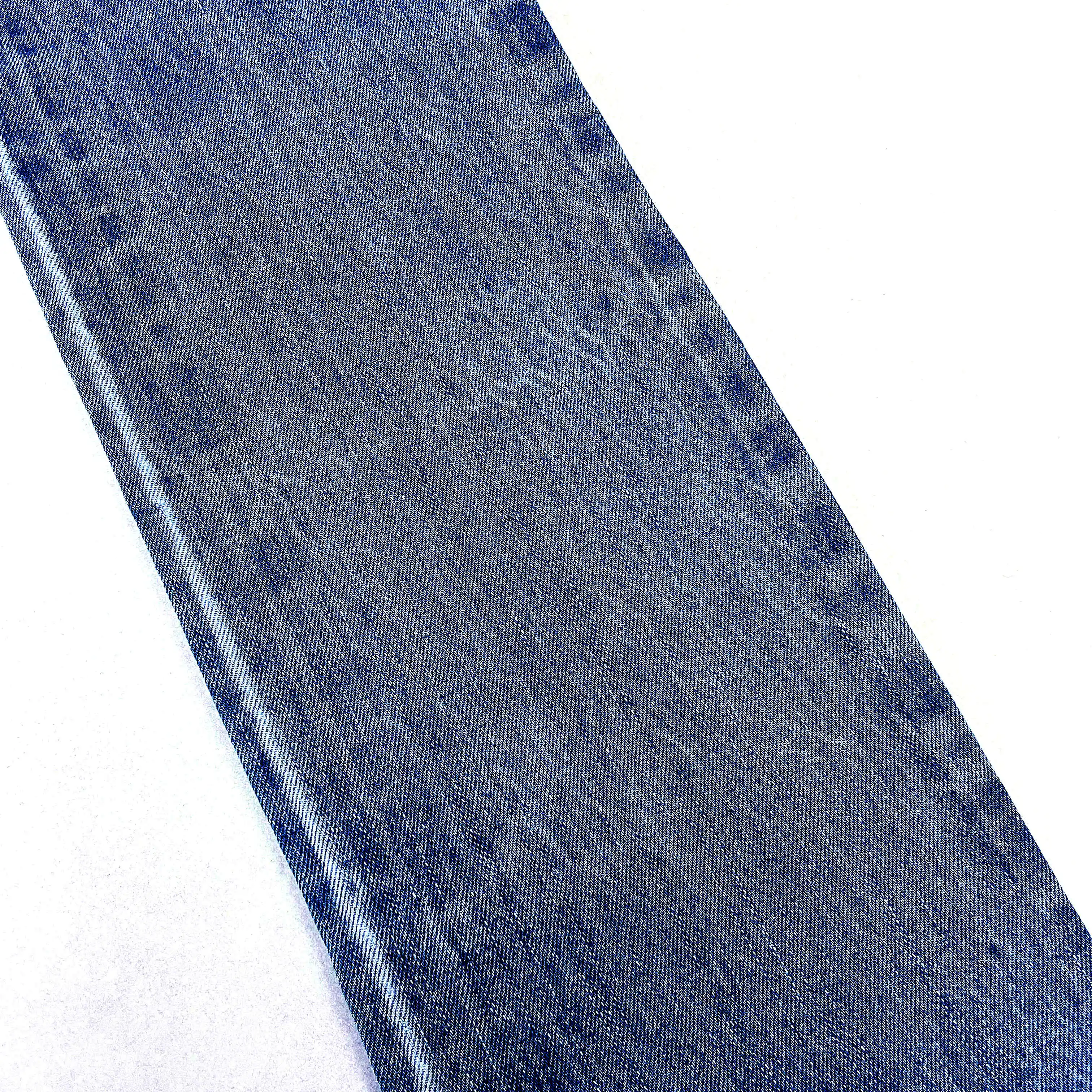 100% cotton Korea twill denim warp slub 13 oz heavy denim jeans fabric
