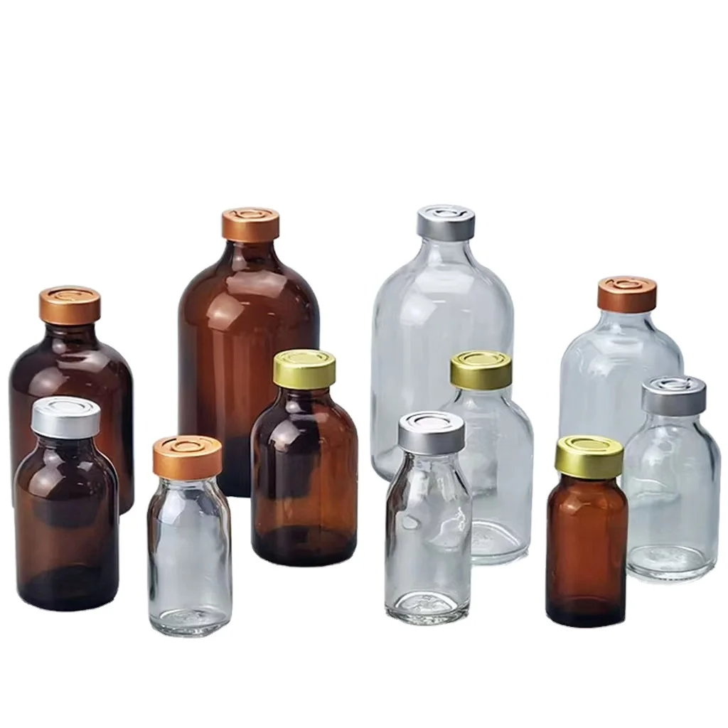 Wholesale Low Prices 15ml Cosmetic Glass Ampoule Liquid Oral Pharmaceutical Vial Bottles