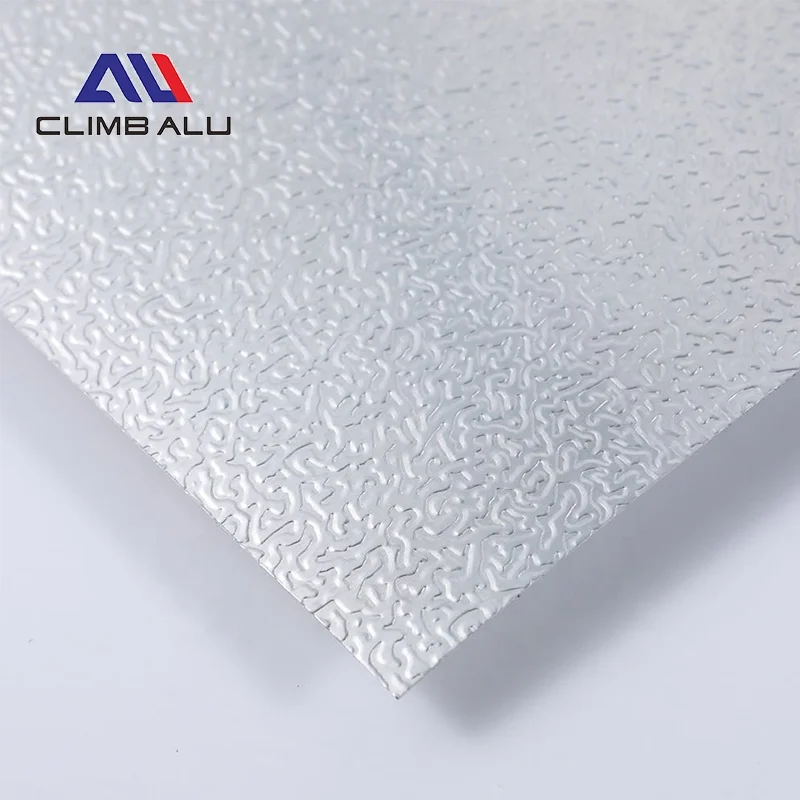 China supplier manufactory aluminium alloy tread plate stucco embossed aluminum sheet 5052