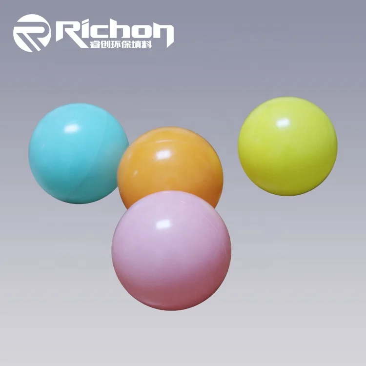 Mixed Colors Kids Playground Balls LDPE Ocean Balls