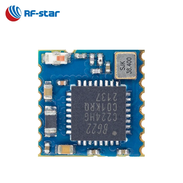 Long Range EFR32BG22 BLE 5.2 Low Power Consumption BLE serial module 6 dBm Small size for medical devices EFR32 BG22