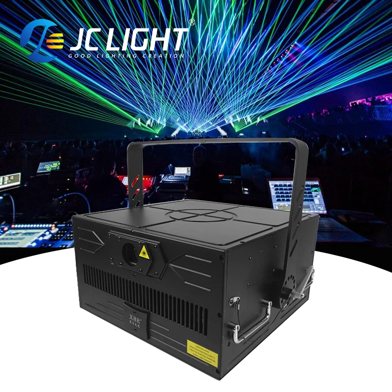10W 15W 20W 30W 3D Animation Laser Light Projector Outdoor Sky Laser Light Show Equipment Laser Outdoor Building Projector