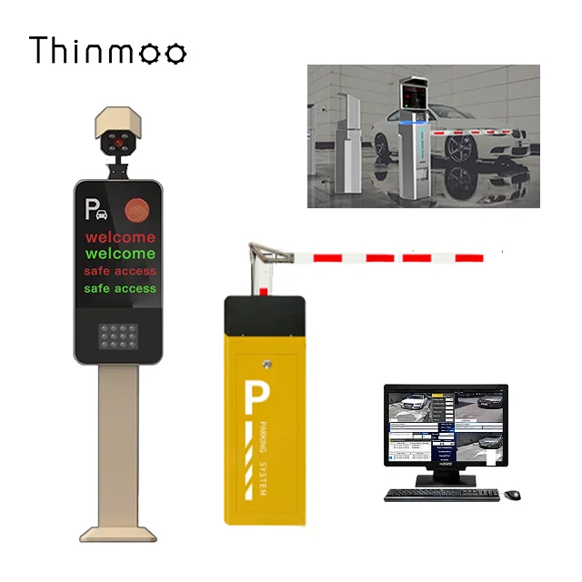 Thinmoo Security Car LPR Parking System IoT solution Camera Access Control License Plate Recognition Technology