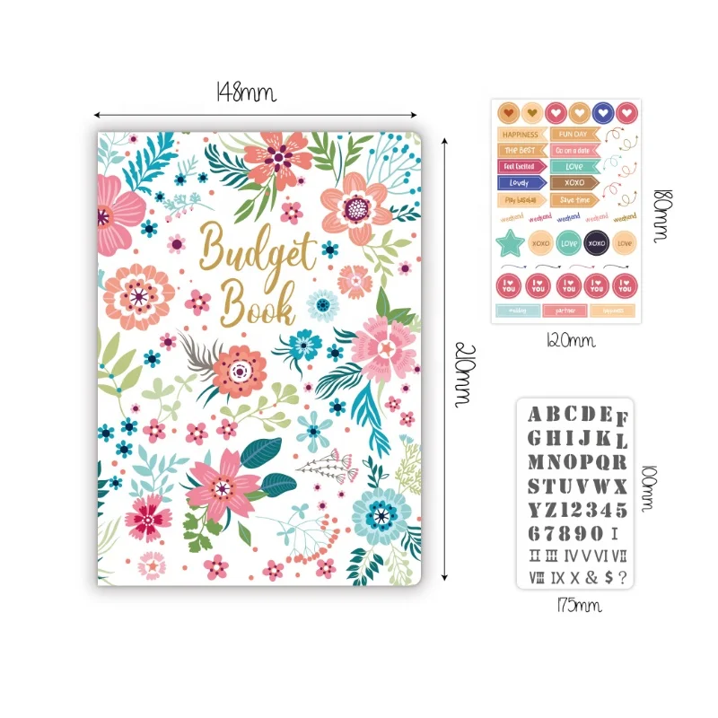A5 Custom Diary Book Mini Vintage Korean 5 Subject Art Notebook With Lined Pages