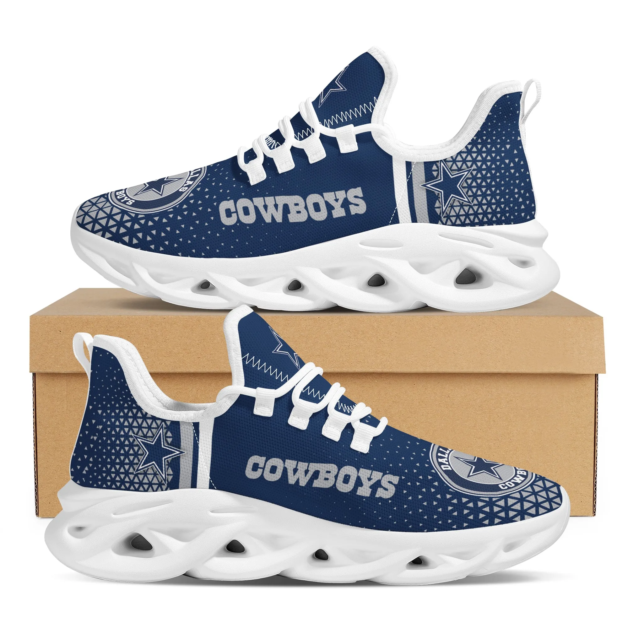 Wholesale American Football Teams Custom Sneakers Fashion High-Quality Walking Style Casual Shoes Men Running Shoes