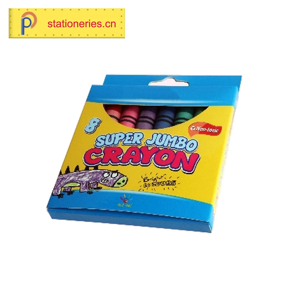 Box Student Crayon Kids Promotional Gifts For Birthday Party Favors Standard Sized Small Size Wax Premium Quality Crayons
