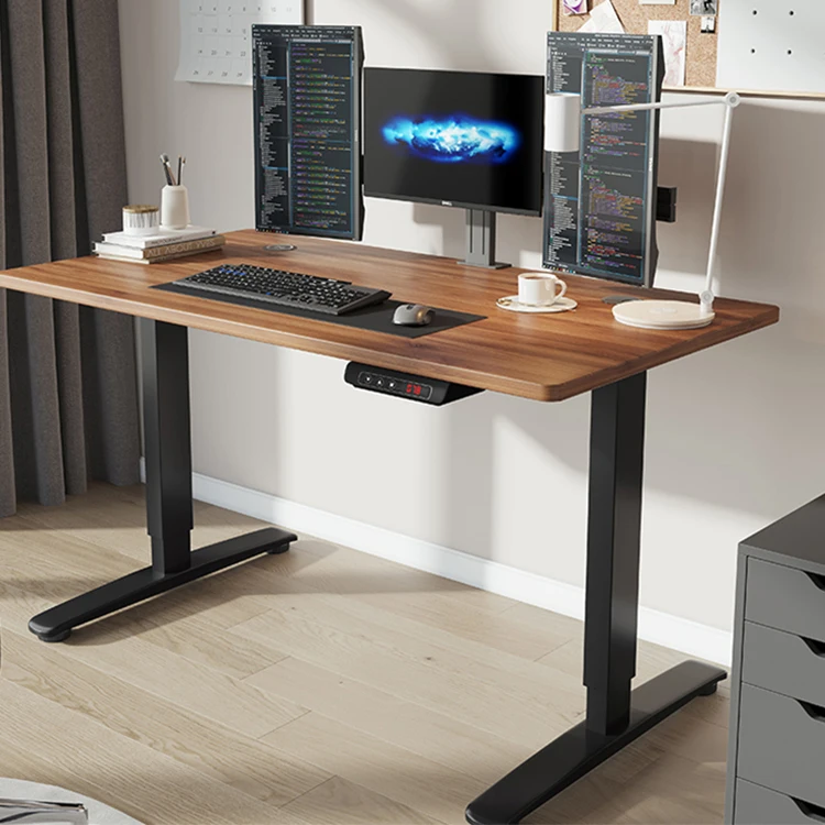 Christmas adjustable table smart desk standing desk electric