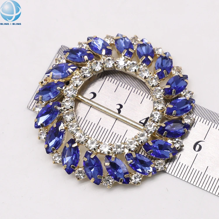 Custom rhinestone strass shoe ornaments buckle accessories for women shoes