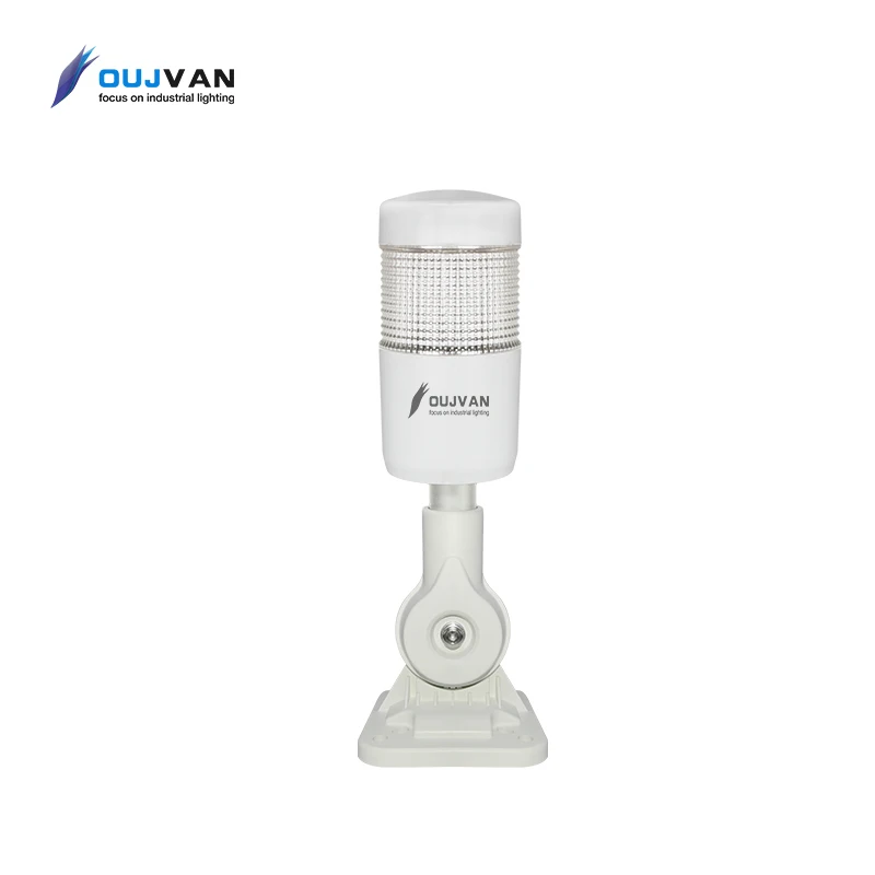 Hot Selling Waterproof Foldable Machine Tool 24v LED Multi Indicator Warning Light with Buzzer