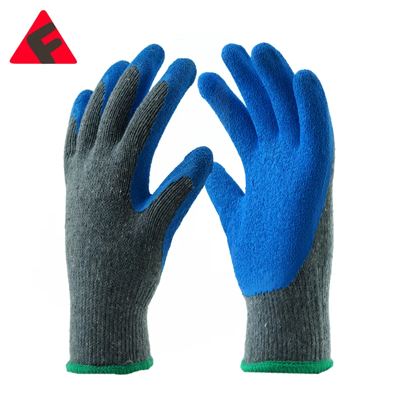 Industrial Construction Latex Coated Garden Safety Work Gloves Hand Glove