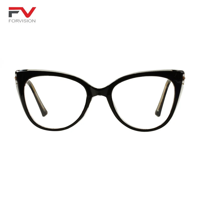 Cheap Hot Sell Injection CP OEM/ODM Prescription Glasses Thick Frame Eyeglasses