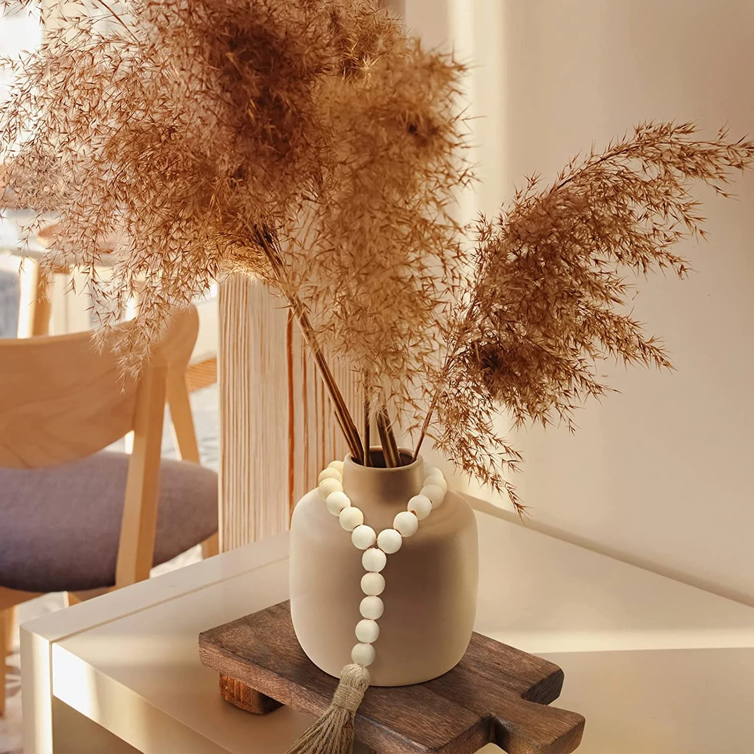 wholesale custom Rustic vintage Wood Pedestal Stand Riser Wood Tray wood risers for display