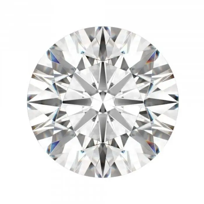 Round Diamond G Color White VVS 2 Purity Polished 1.62 Carat Lab Created IGI Certified Type 2A Diamond