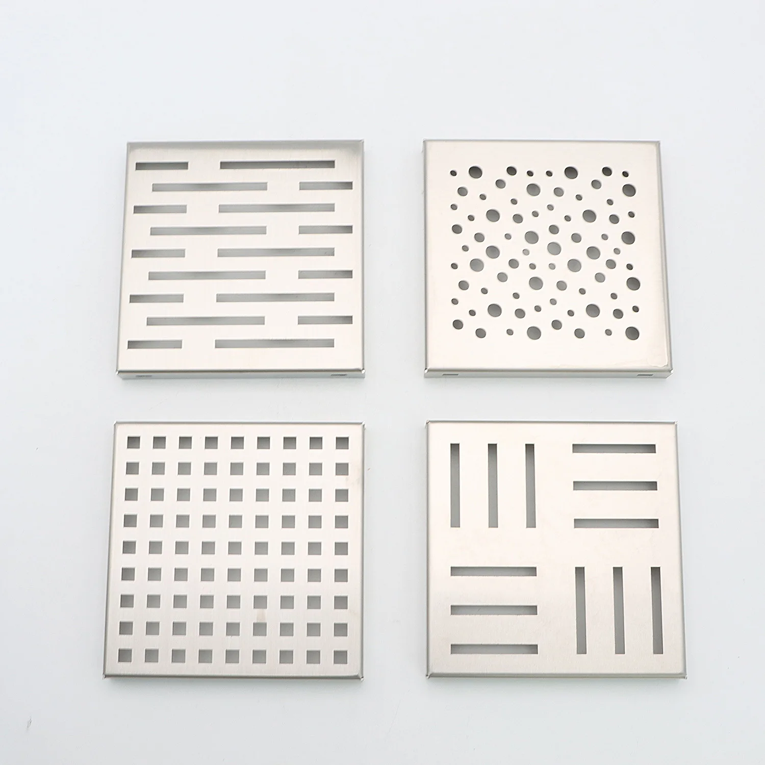 New Design Wholesale Shower Floor Drain 304 Stainless Steel Square Toilet Bathroom with Siphon