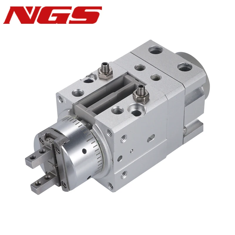 SMC Cylinder Gripper Rotary Clamping Pneumatic Parts Single Double Action MRHQ20D-90S With Magnetic Switch